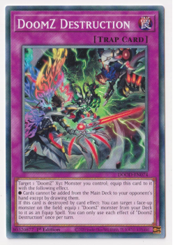 DoomZ Destruction (Common) single card from Yu-Gi-Oh!