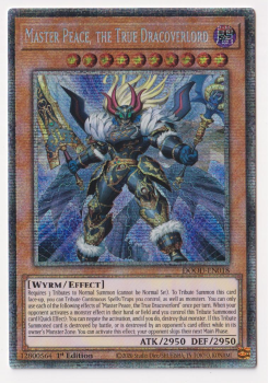 Master Peace, the True Dracoverlord (Starlight Rare) single card from Yu-Gi-Oh!