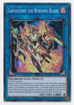 Laevateinn the Burning Blade (Super Rare) single card from Yu-Gi-Oh!