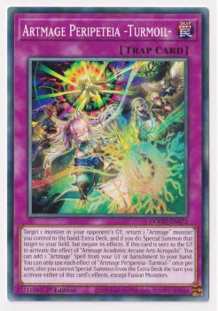 Artmage Peripeteia -Turmoil- (Common) single card from Yu-Gi-Oh!