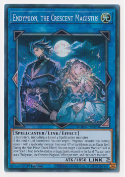 Endymion, the Crescent Magistus (Super Rare) single card from Yu-Gi-Oh!