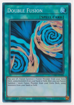 Double Fusion (Super Rare) single card from Yu-Gi-Oh!