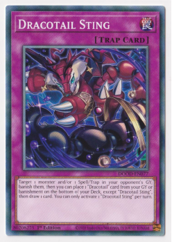 Dracotail Sting (Common) single card from Yu-Gi-Oh!