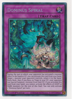 Dominus Spiral (Secret Rare) single card from Yu-Gi-Oh!