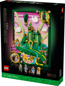 LEGO&reg; Wicked Emerald City Wall Art (75685)
