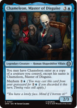 Chameleon, Master of Disguise single card from Magic : the Gathering