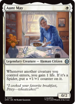 Aunt May single card from Magic : the Gathering