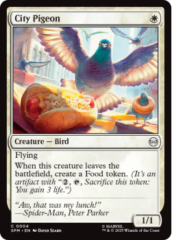 City Pigeon single card from Magic : the Gathering