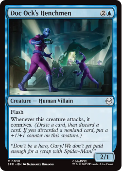 Doc Ock's Henchmen single card from Magic : the Gathering
