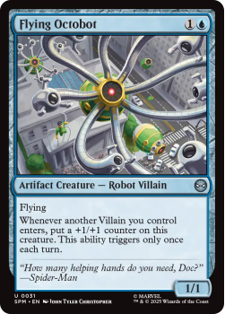 Flying Octobot single card from Magic : the Gathering