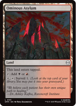 Ominous Asylum single card from Magic : the Gathering