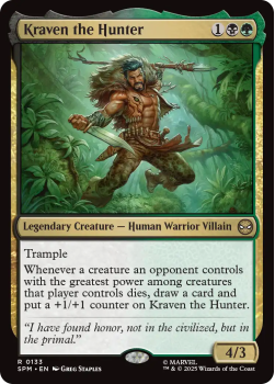 Kraven the Hunter single card from Magic : the Gathering