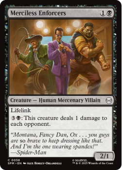 Merciless Enforcers single card from Magic : the Gathering