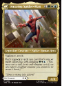 Peter Parker // Amazing Spider-Man (FOIL) : 0010 MARVEL'S SPIDER-MAN - Magic the Gathering Single Card - Image 2