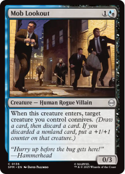 Mob Lookout single card from Magic : the Gathering