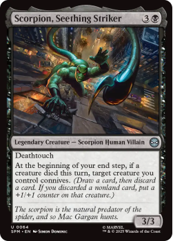 Scorpion, Seething Striker single card from Magic : the Gathering