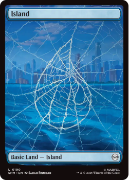 Island single card from Magic : the Gathering
