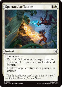 Spectacular Tactics single card from Magic : the Gathering