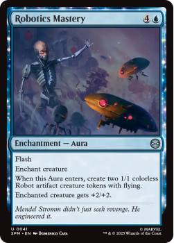 Robotics Mastery single card from Magic : the Gathering