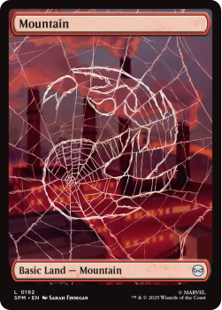Mountain single card from Magic : the Gathering