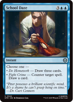 School Daze single card from Magic : the Gathering