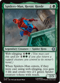 Spiders-Man, Heroic Horde single card from Magic : the Gathering