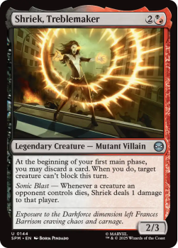 Shriek, Treblemaker single card from Magic : the Gathering