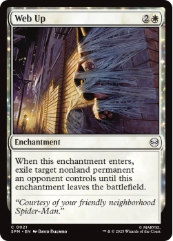 Web Up single card from Magic : the Gathering