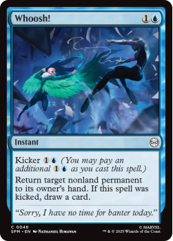 Whoosh! single card from Magic : the Gathering