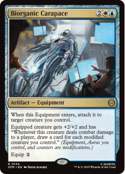 Biorganic Carapace single card from Magic : the Gathering