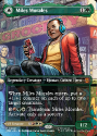 Miles Morales // Ultimate Spider-Man (BORDERLESS) : 0200 MARVEL'S SPIDER-MAN - Magic the Gathering Single Card