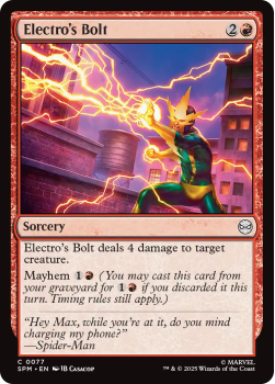 Electro's Bolt single card from Magic : the Gathering