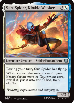 Sun-Spider, Nimble Webber single card from Magic : the Gathering