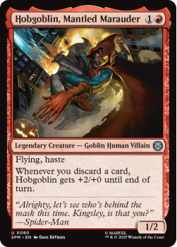 Hobgoblin, Mantled Marauder single card from Magic : the Gathering