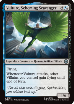 Vulture, Scheming Scavenger single card from Magic : the Gathering