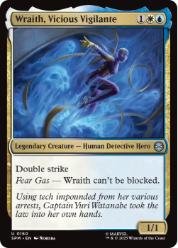 Wraith, Vicious Vigilante single card from Magic : the Gathering