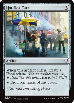 Hot Dog Cart single card from Magic : the Gathering