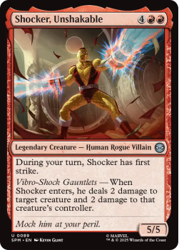 Shocker, Unshakable single card from Magic : the Gathering