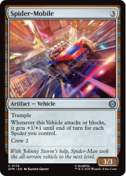 Spider-Mobile single card from Magic : the Gathering