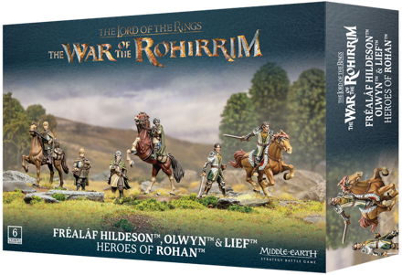 The War of the Rohirrim - Fréaláf Hildeson, Olwyn & Lief, Heroes of Rohan™