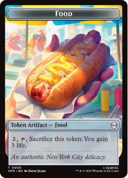 Food Token single card from Magic: the Gathering