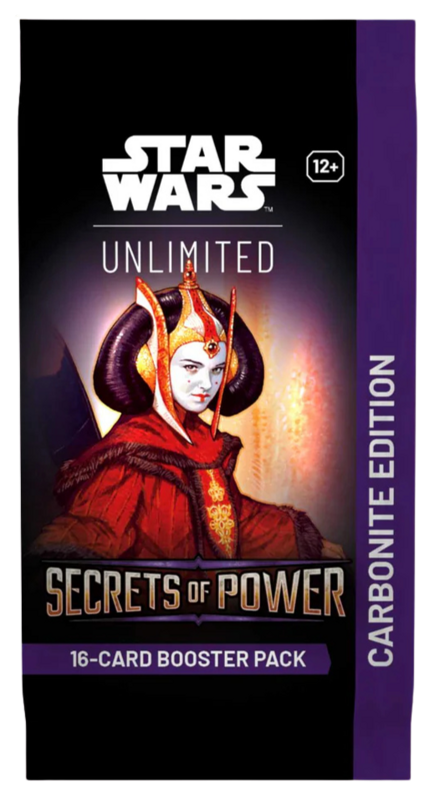 carbonite booster box Star Wars Unlimited: Legends of the Force Carbonite Edition Booster Bo main image 1