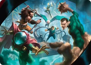 (07/54) Behold the Sinister Six! Art Card (7/54) single card from Magic the Gathering