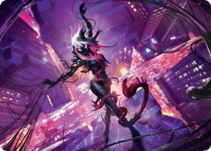 (08/54) Gwenom, Remorseless Art Card single card from Magic the Gathering