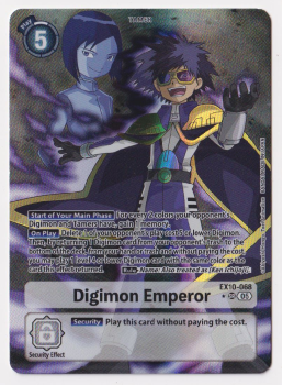 Digimon Emperor (ALTERNATIVE ART) single card from Digimon Card Game