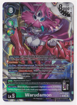 Warudamon (ALTERNATIVE ART) single card from Digimon Card Game