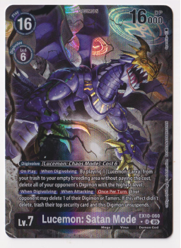 Lucemon: Satan Mode (ALTERNATIVE ART) single card from Digimon Card Game