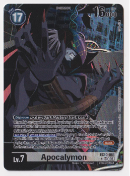 Apocalymon (ALTERNATIVE ART) single card from Digimon Card Game