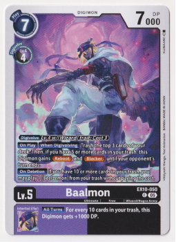 Baalmon single card from Digimon Card Game