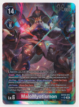 MaloMyotismon (ALTERNATIVE ART) single card from Digimon Card Game